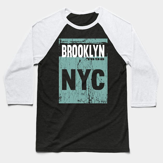 Brooklyn 1898 Baseball T-Shirt by Vitalitee